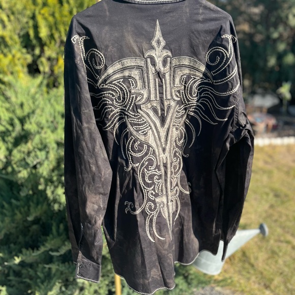 Mens XXL BUCKLE ROAR LONG SLEEVED SHIRT GREAT CONDITION - Picture 5 of 7